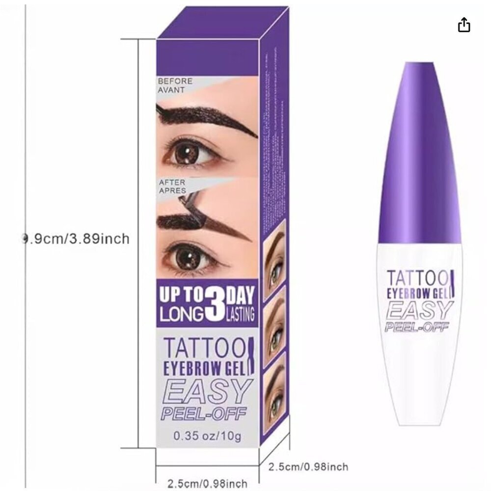 NEW Black Eyebrow Peel Gel - Picture 4 of 4